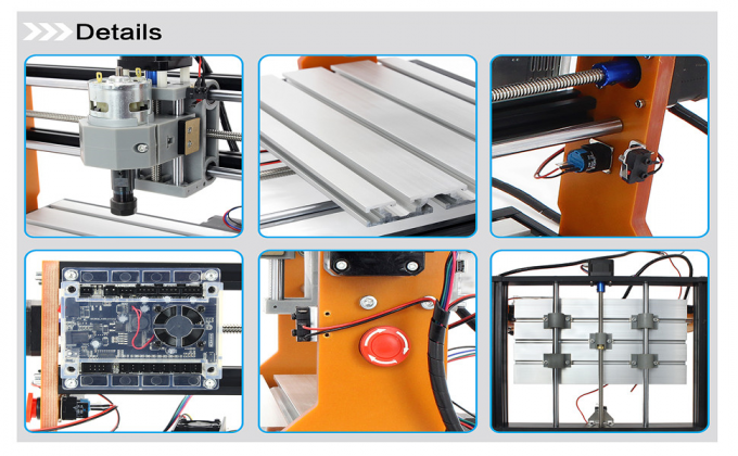 3018 Pro Router Machine de gravure CNC avec commutateur de limite et arrêt d'urgence 1