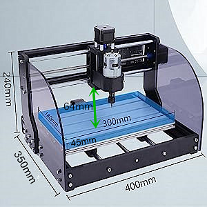 US Stock CNC Mini Router 3018 Pro Max ER11 3 axes bricolage mini gravure en bois PCB fraisage en PVC 0