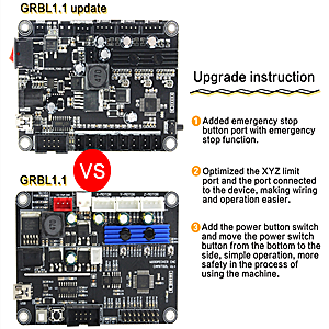 US Stock CNC Mini Router 3018 Pro Max ER11 3 axes bricolage mini gravure en bois PCB fraisage en PVC 7