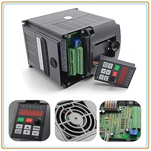 2.2kw ER20 kit de moteur &agrave; broche CNC refroidi par air pour machine CNC 7