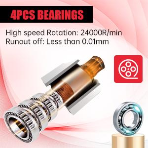 2.2kw ER20 kit de moteur &agrave; broche CNC refroidi par air pour machine CNC 3