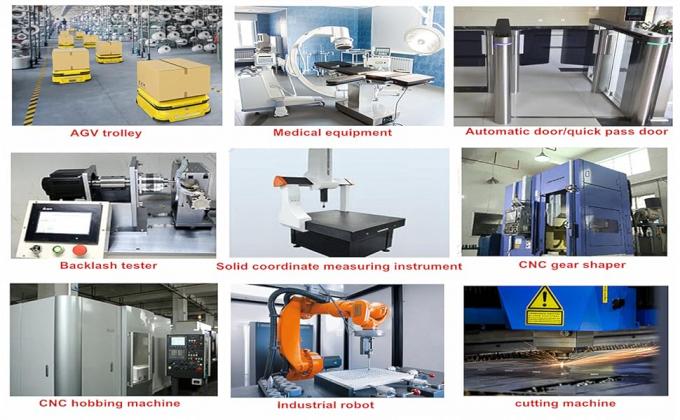 Contr&ocirc;leur CNC AC Servo Motor Kit 3000 tours par minute 64Ncm 200W Encodeur magn&eacute;tique &agrave; 17 bits 6